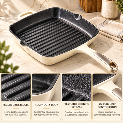 Avernelis™ Square Nonstick Grill Pan