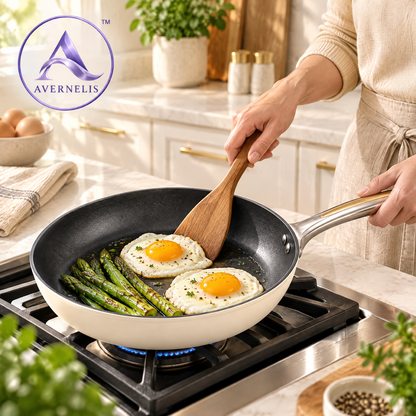 Avernelis™ Cream Nonstick Everyday Frying Pan