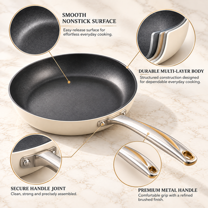 Avernelis™ Cream Nonstick Everyday Frying Pan